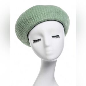 Green French Beret Hat